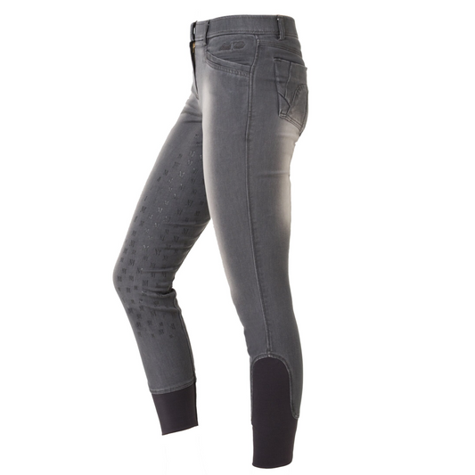 Mark Todd Ladies Silicone Full Seat Denim Breeches