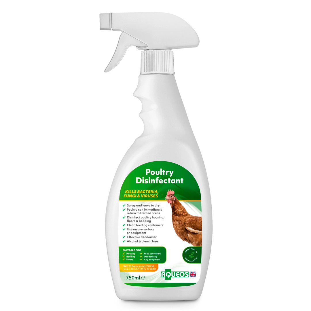 Aqueos Poultry Disinfectant Spray