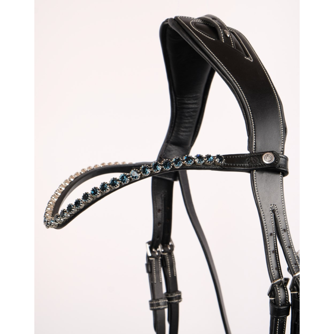 Montar Navy Crystal Browband