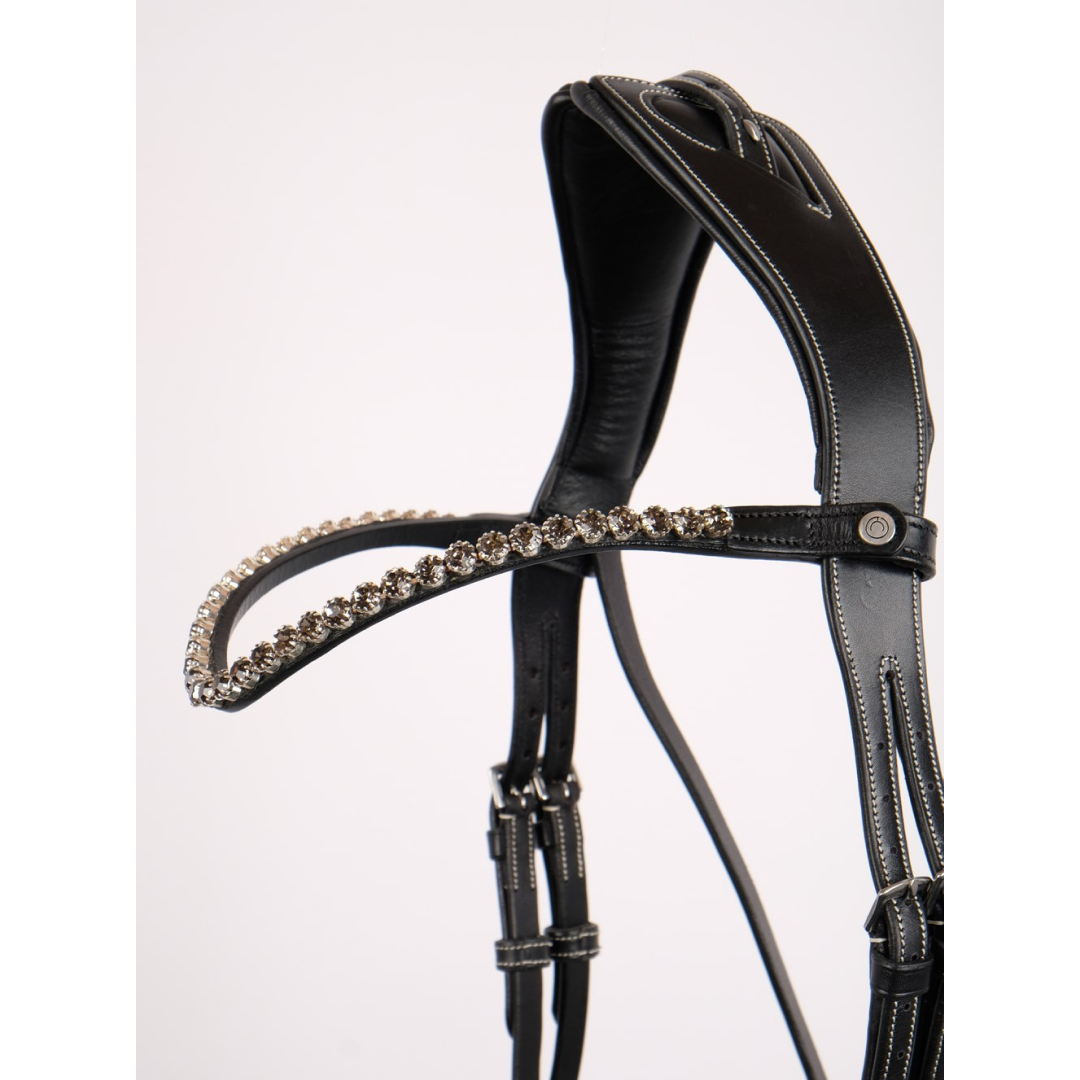 Montar Grey Crystal Browband