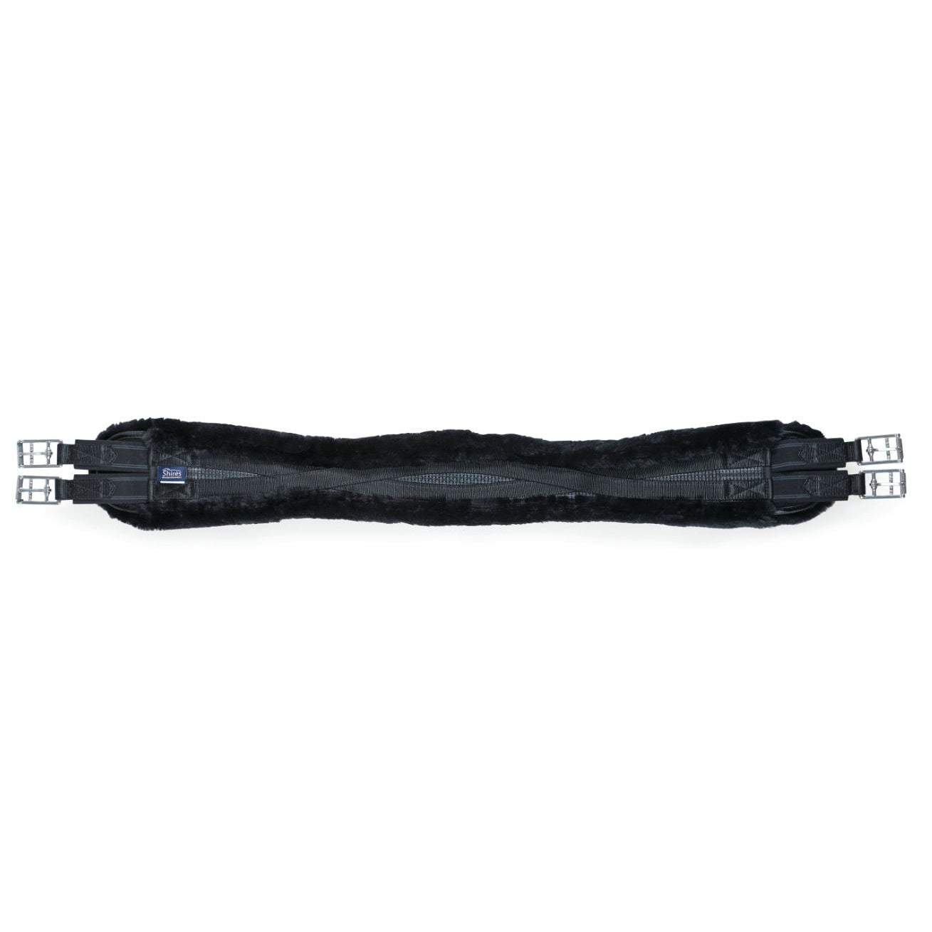 Shires Performance SupaFleece Contour Girth With Elastic