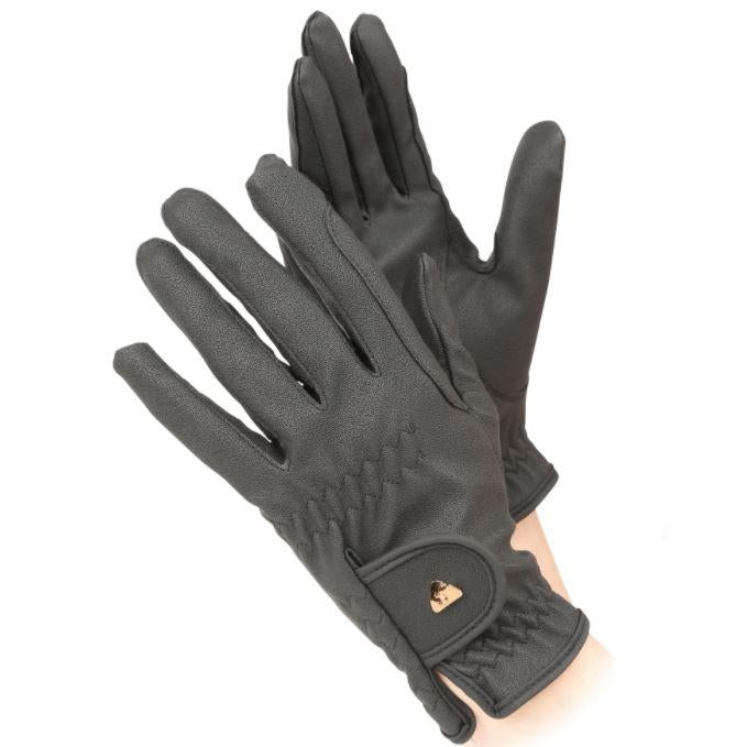 Shires Aubrion Child's PU Riding Gloves