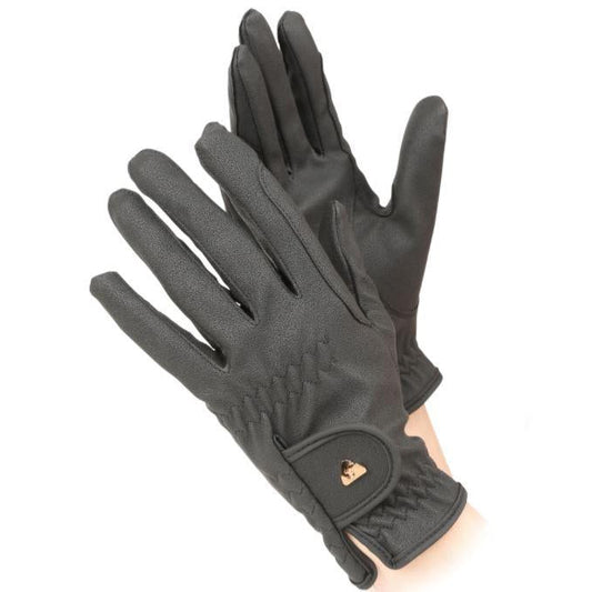 Shires Aubrion Child's PU Riding Gloves