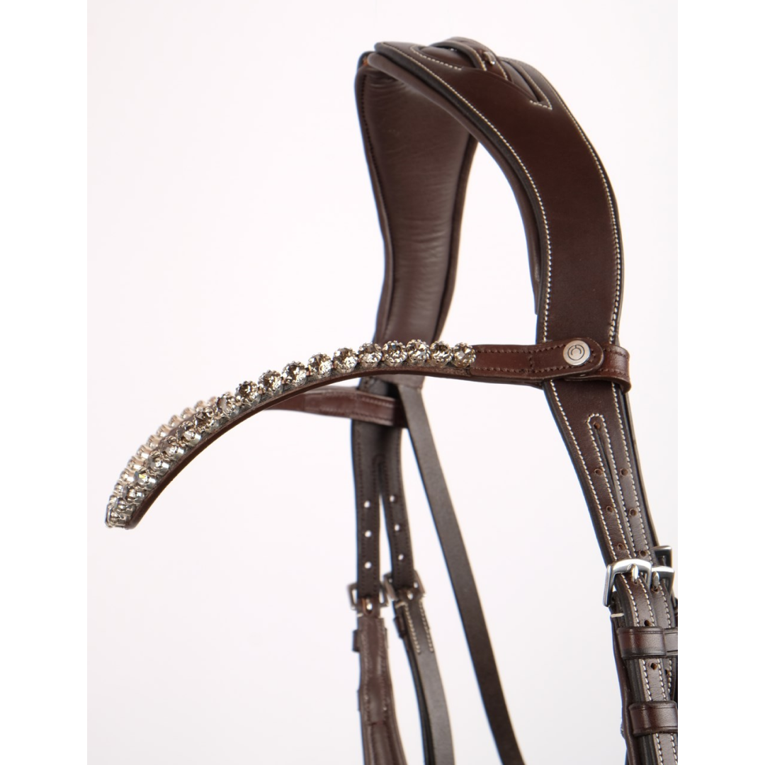 Montar Grey Crystal Browband