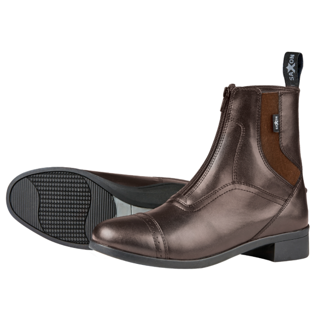 Saxon Syntovia Zip Paddock Boots - Adults