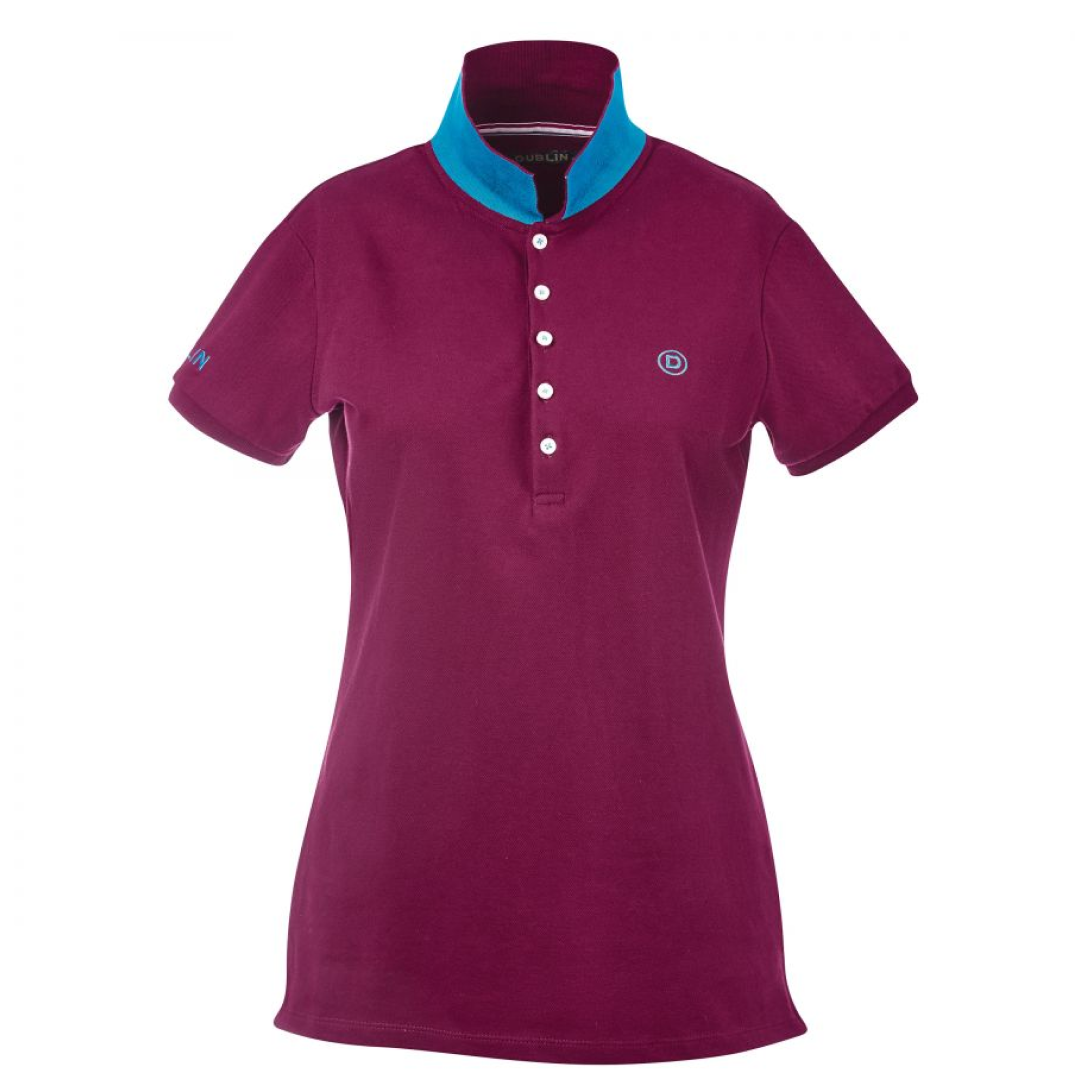 Dublin Lily Cap Sleeve Ladies Polo