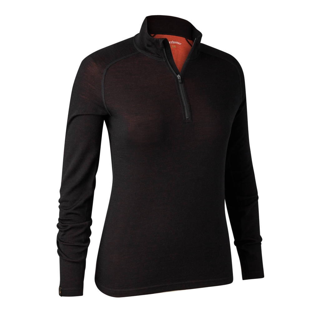 Deerhunter Women's Quinn Merino 1/2 Zip Undershirt