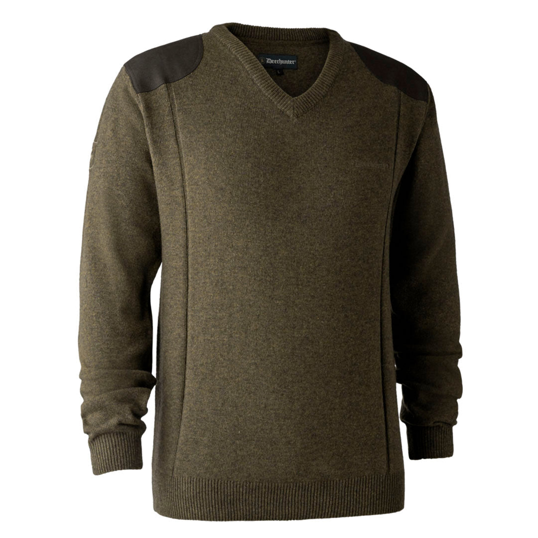 Deerhunter Sheffield Men's V-Neck Knit Jumper