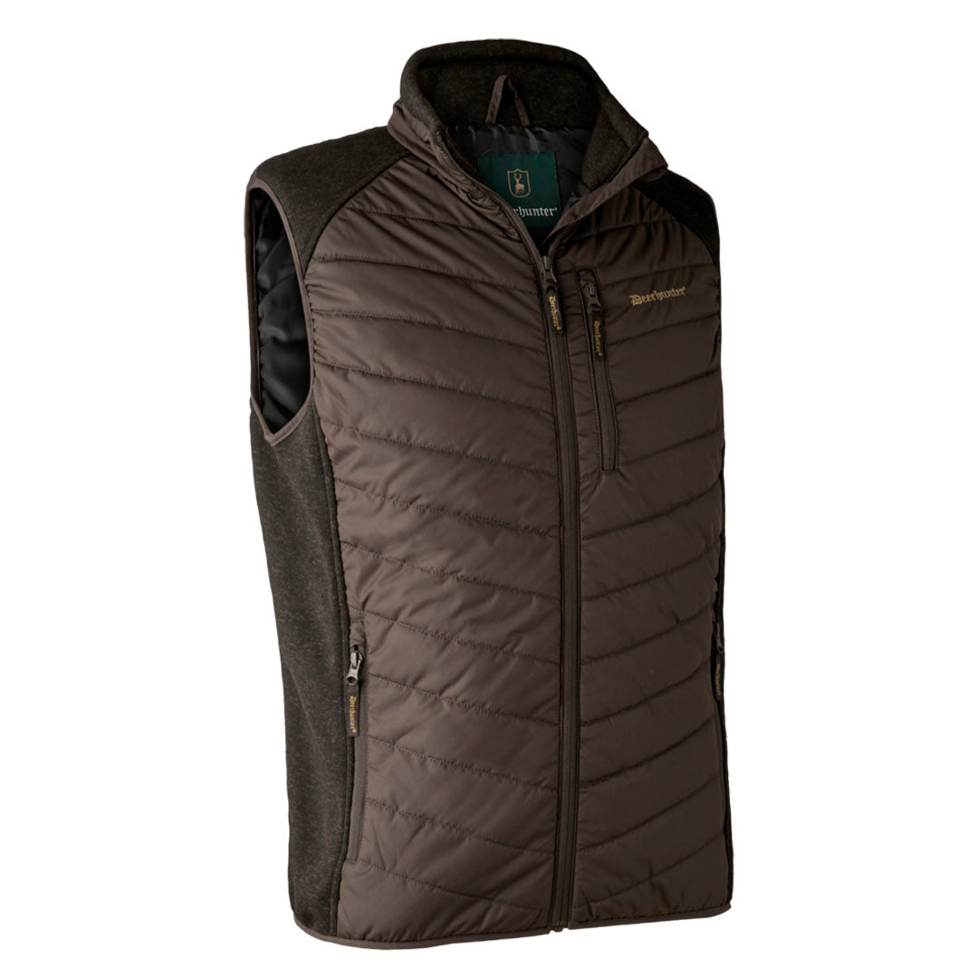 Deerhunter Moor Knit Panels Men's Padded Waistcoat