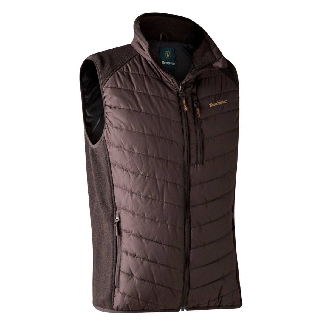Deerhunter Moor Knit Panels Men's Padded Waistcoat