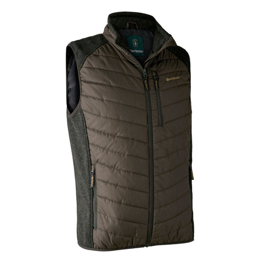 Deerhunter Moor Knit Panels Men's Padded Waistcoat