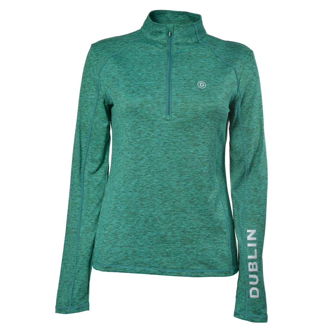 Dublin Erin CDT 1/4 Zip Long Sleeve Top