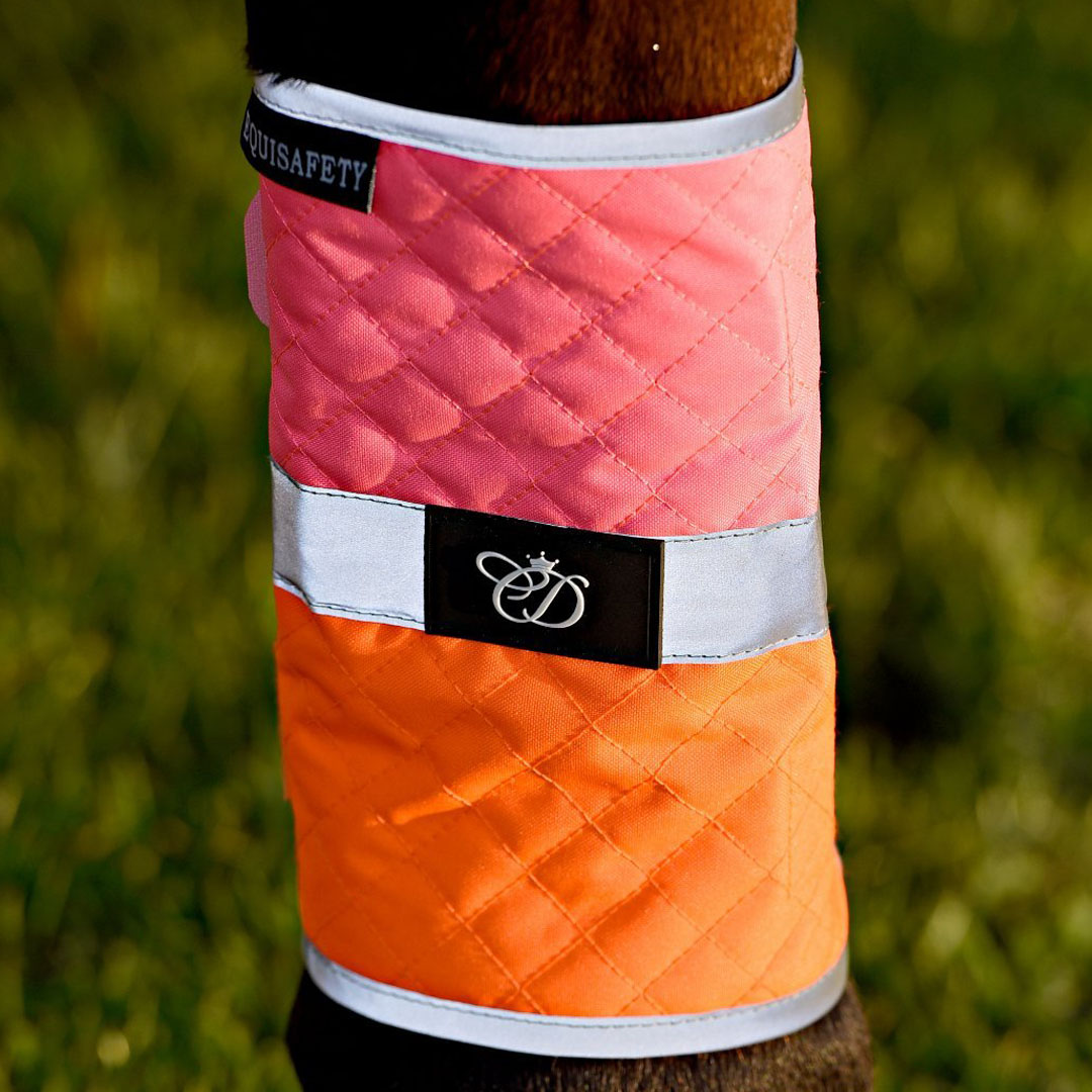 Equisafety Charlotte Dujardin Waterproof High Visibility Leg Wraps