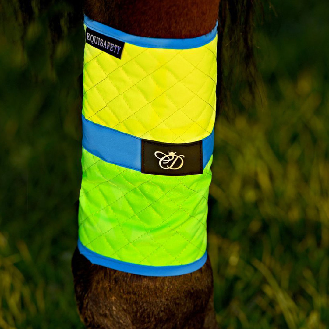 Equisafety Charlotte Dujardin Waterproof High Visibility Leg Wraps