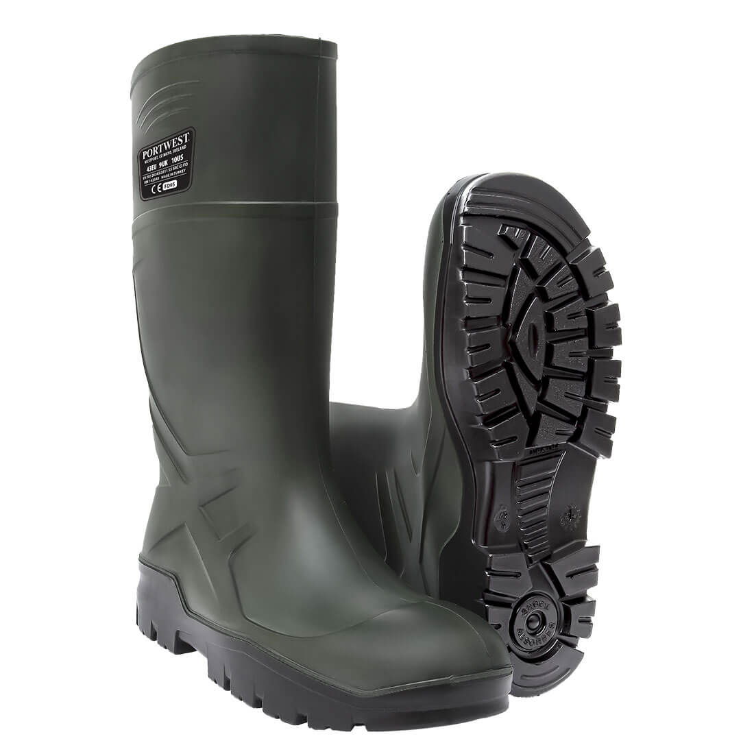 Portwest PU Safety Wellington Boots