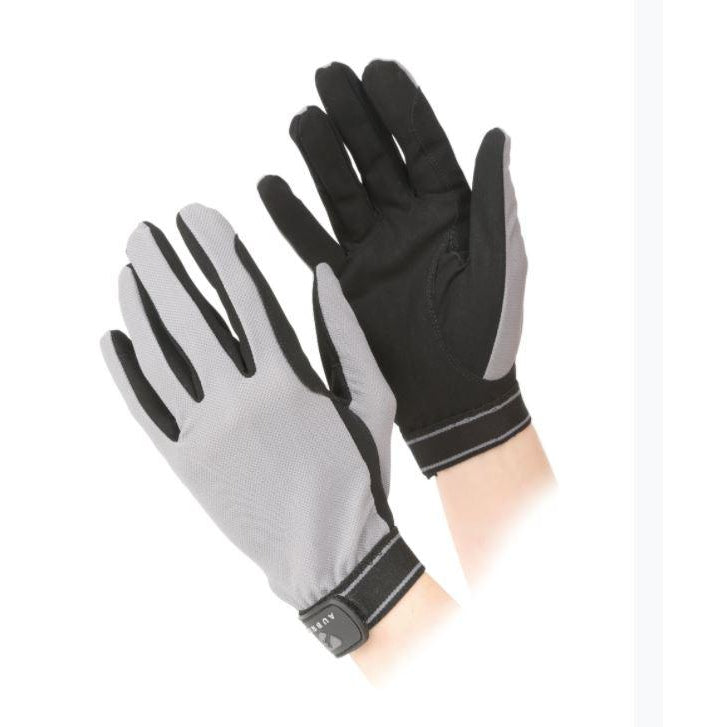 Shires Aubrion Children's Mesh Riding Gloves