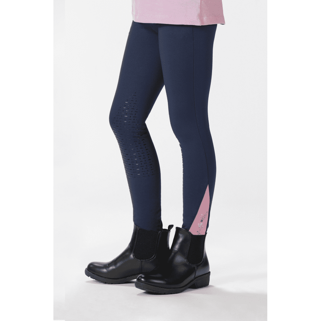 HKM Horse Spirit Silicone Knee Patch Riding Breeches