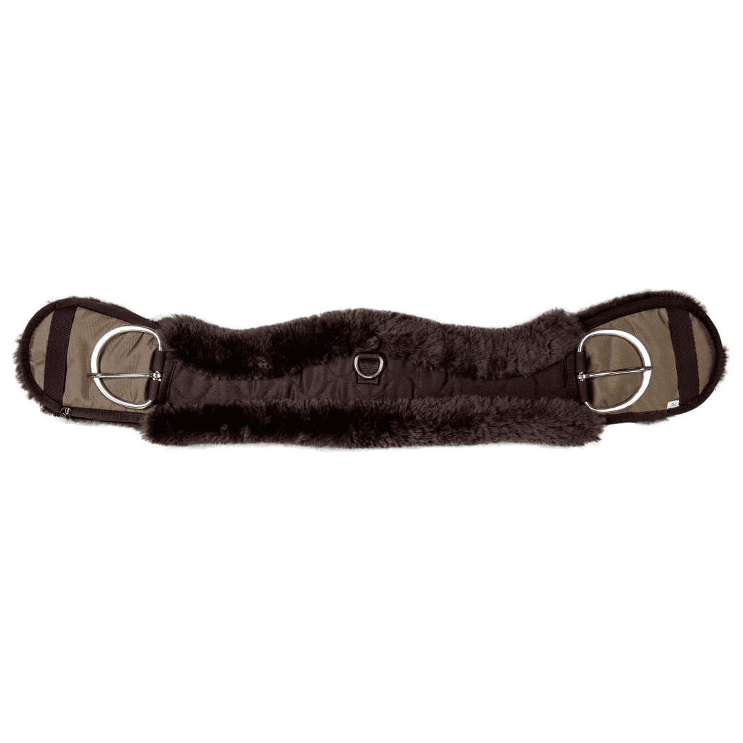 HKM Western Lambswool Moon Girth