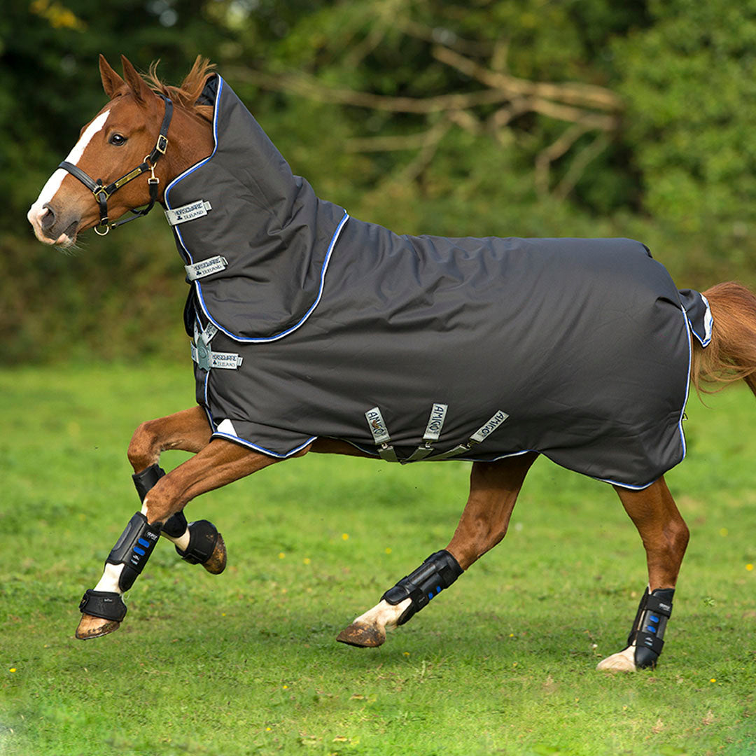 Horseware Ireland Amigo Bravo 12 Plus 250g Medium Turnout Rug with Disc Front Closure