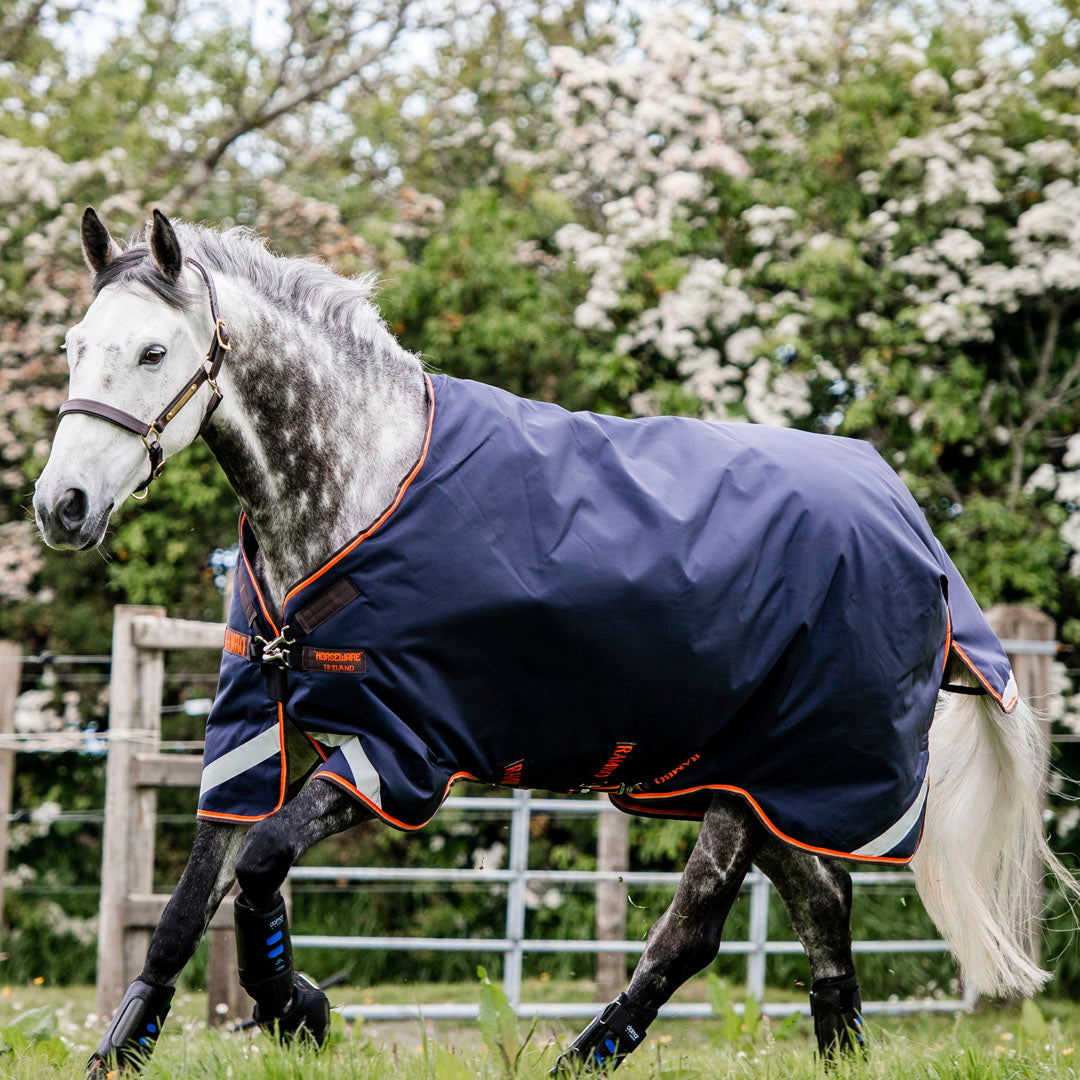 Horseware Ireland Rambo Original 100g Turnout Rug with Leg Arches