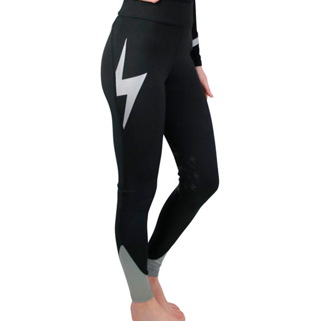 Hy Equestrian Silva Flash Knee Grip Ladies Riding Tights