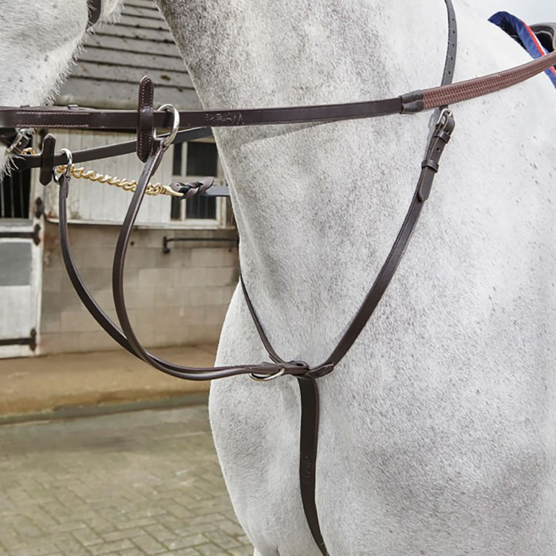 John Whitaker Lynton 5/8" Rubber Reins With Dimpled Reins