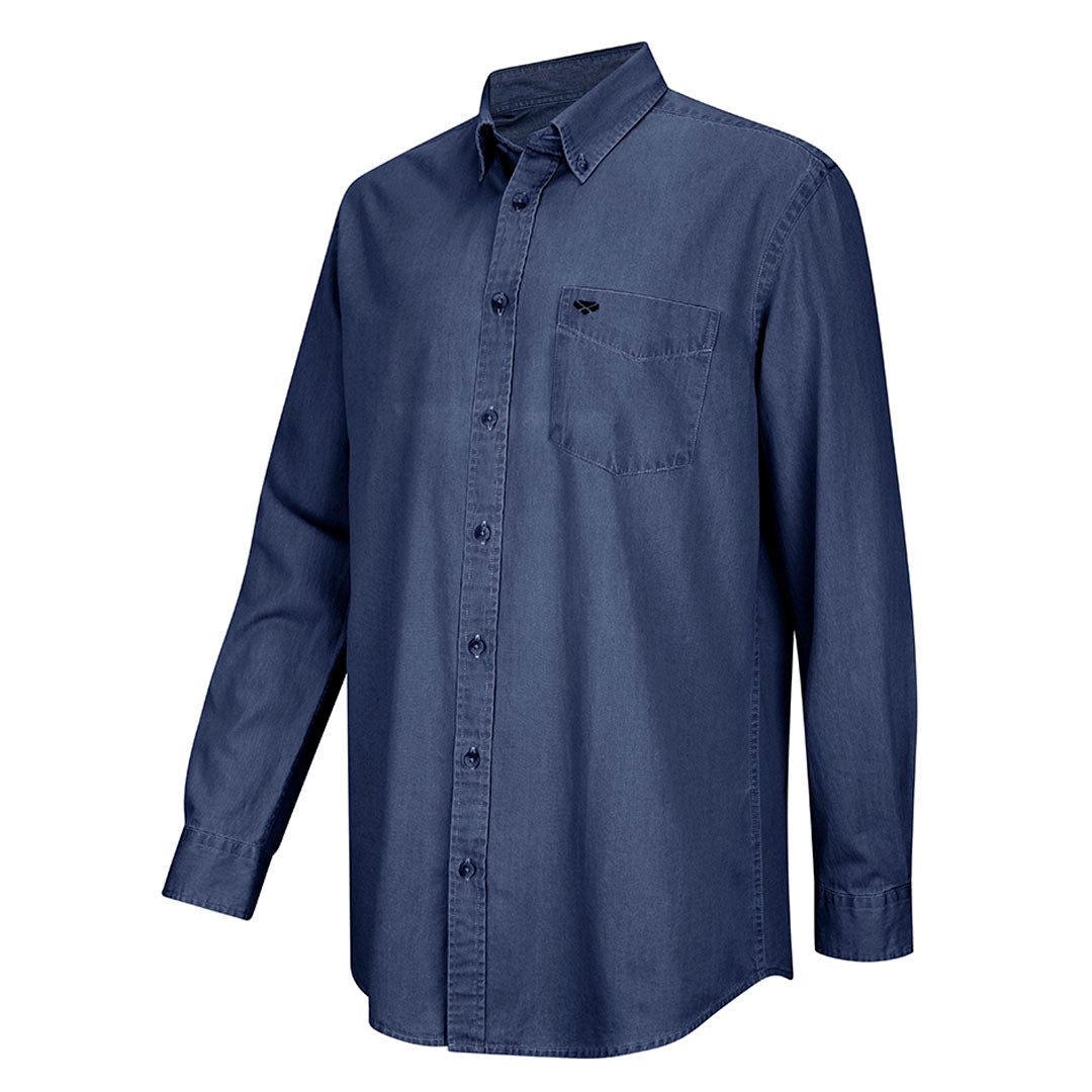 Hoggs of Fife Archerfield Men's Denim Shirt