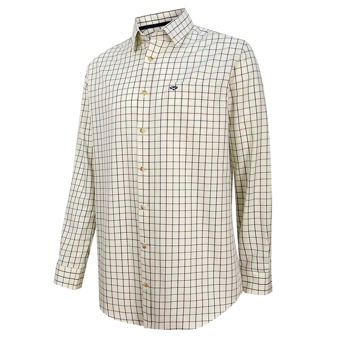 Hoggs of Fife Balmoral Men's Luxury Tattersall Shirt