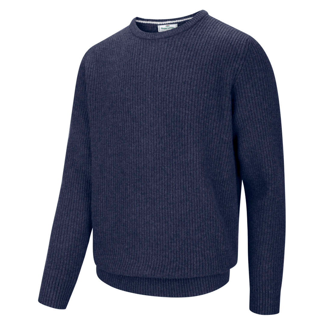Hoggs of Fife Borders Men's Ribbed Knit Jumper