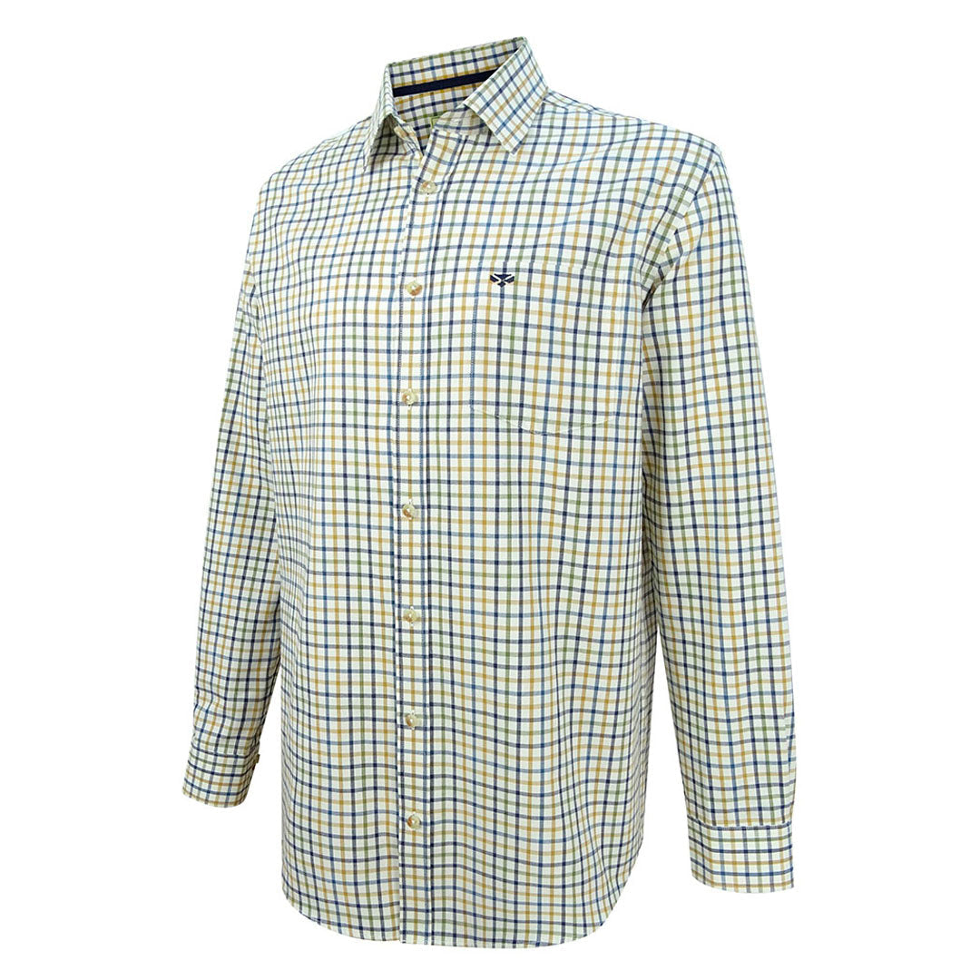 Hoggs of Fife Falkland Herringbone Twill Men's Shirt