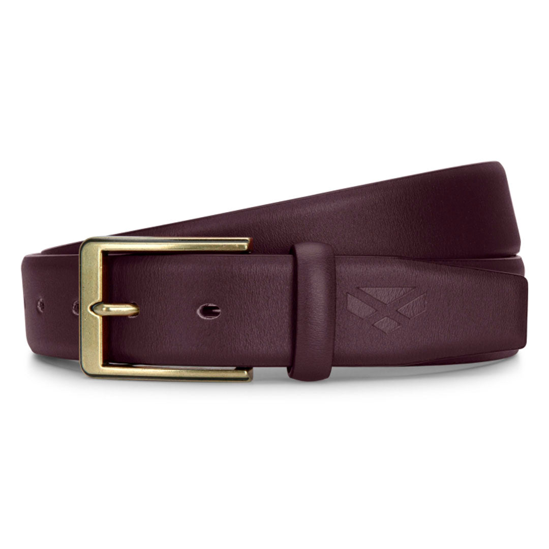 Hoggs of Fife Feather Edge Leather Belt