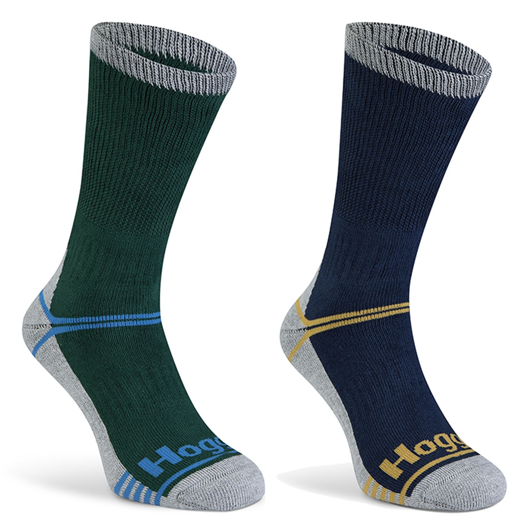 Hoggs of Fife Field & Outdoor Coolmax Socks - Pack of 2