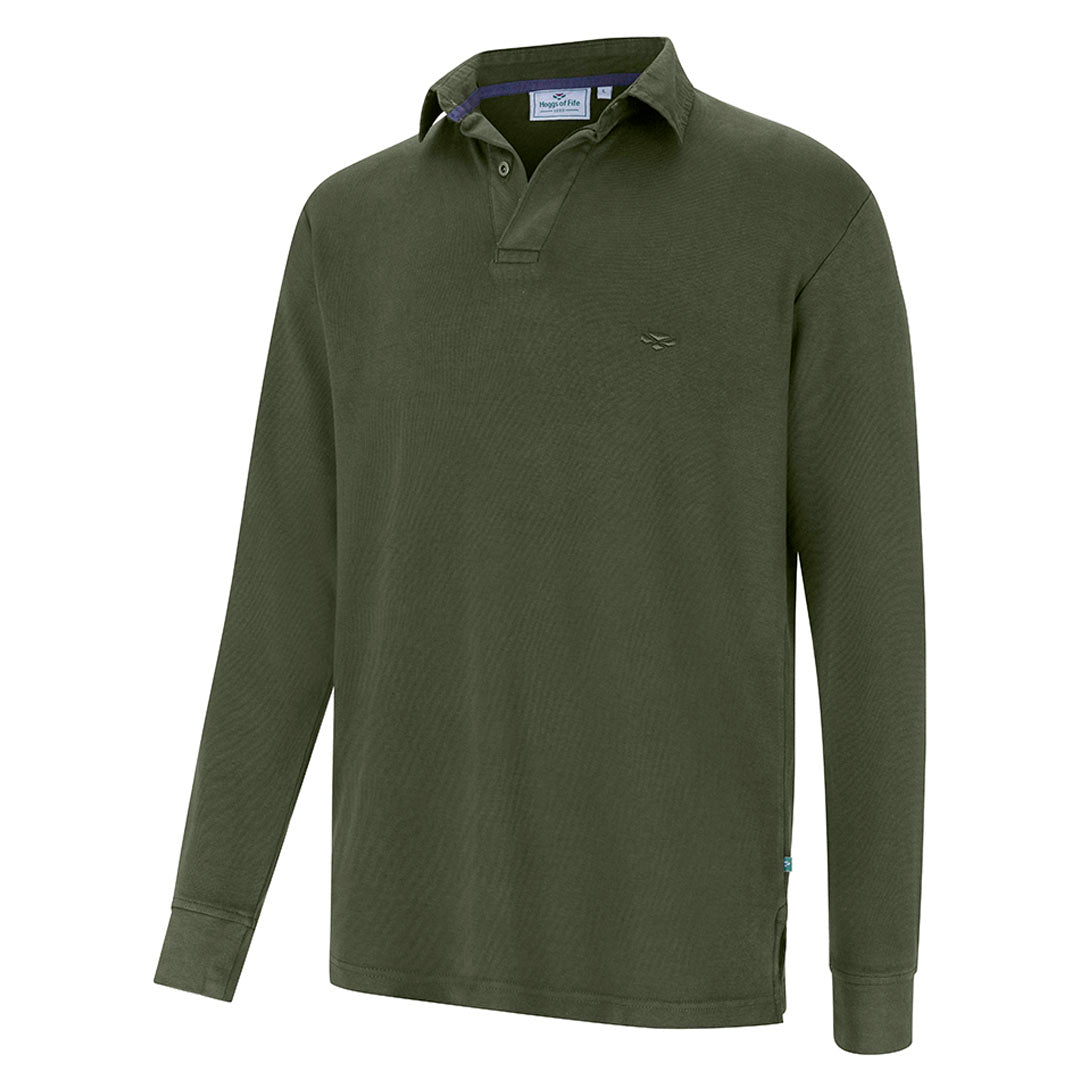 Hoggs of Fife Heriot Men's Long Sleeve Rugby Shirt