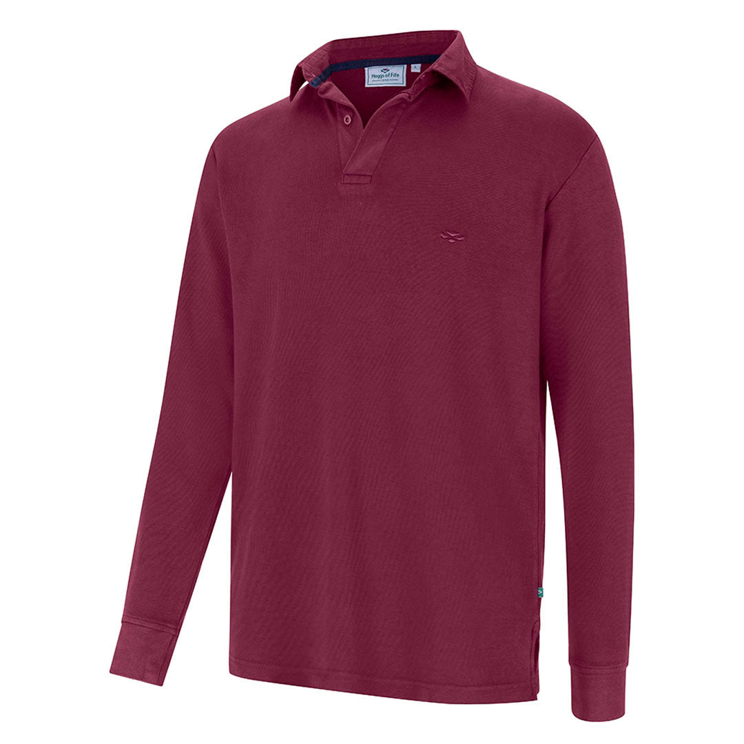 Hoggs of Fife Heriot Men's Long Sleeve Rugby Shirt