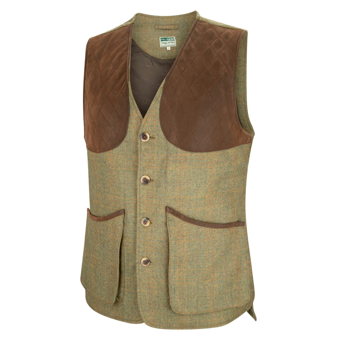 Hoggs of Fife Kinloch Men's Technical Tweed Field Waistcoat