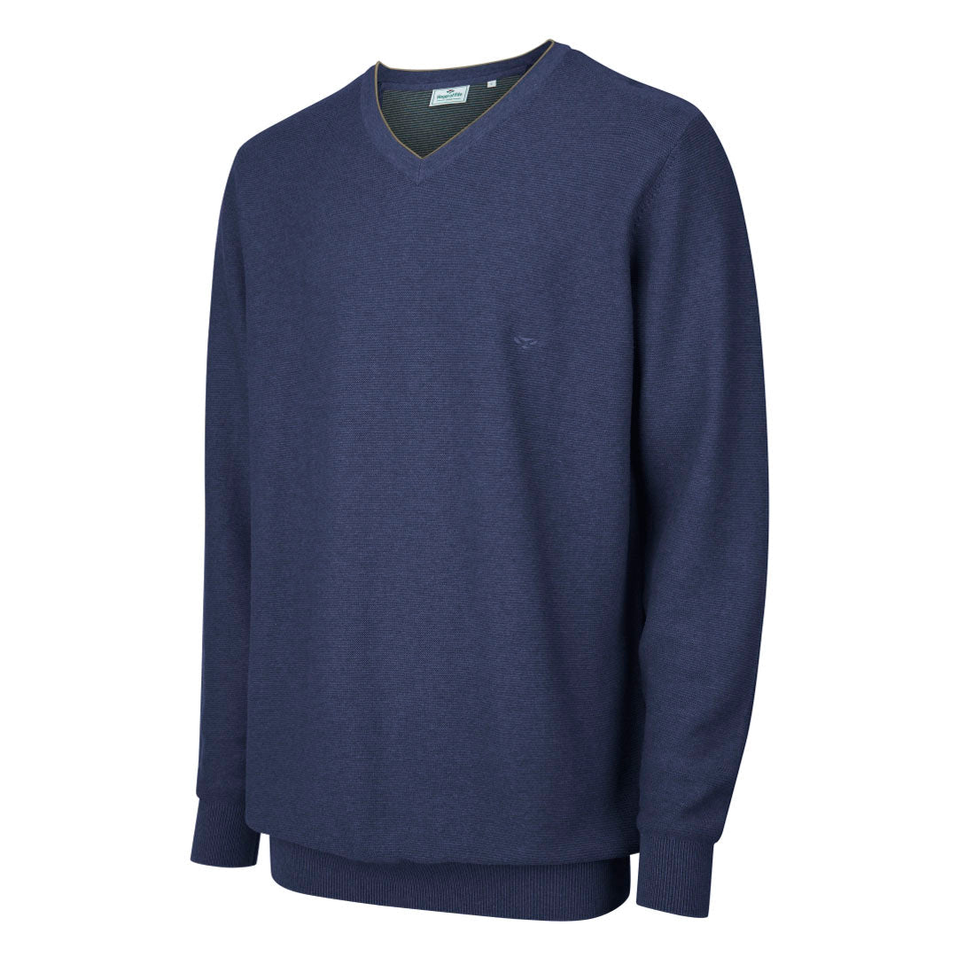 Hoggs of Fife Luffness Men's V-Neck Pullover Sweatshirt