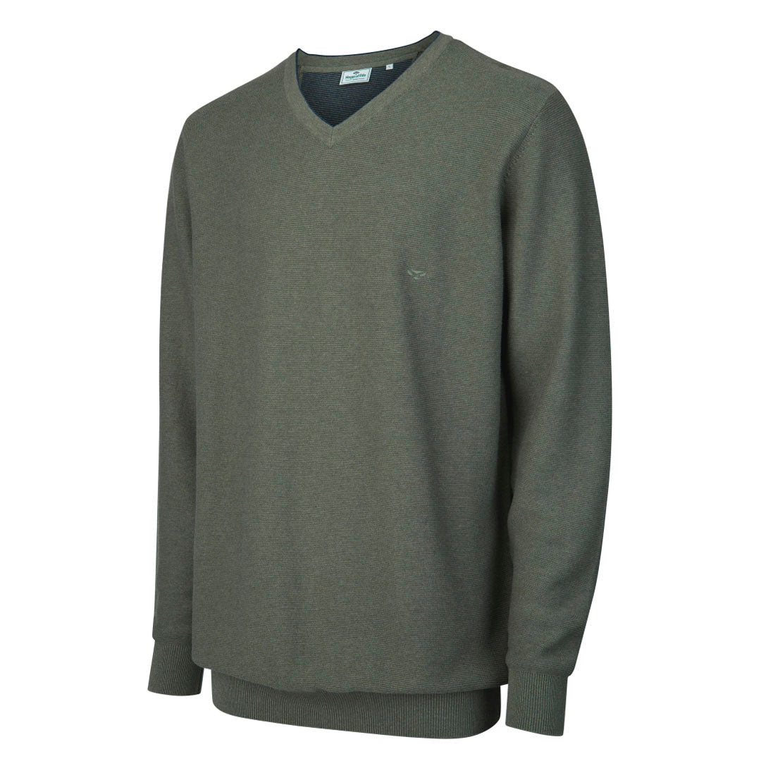 Hoggs of Fife Luffness Men's V-Neck Pullover Sweatshirt