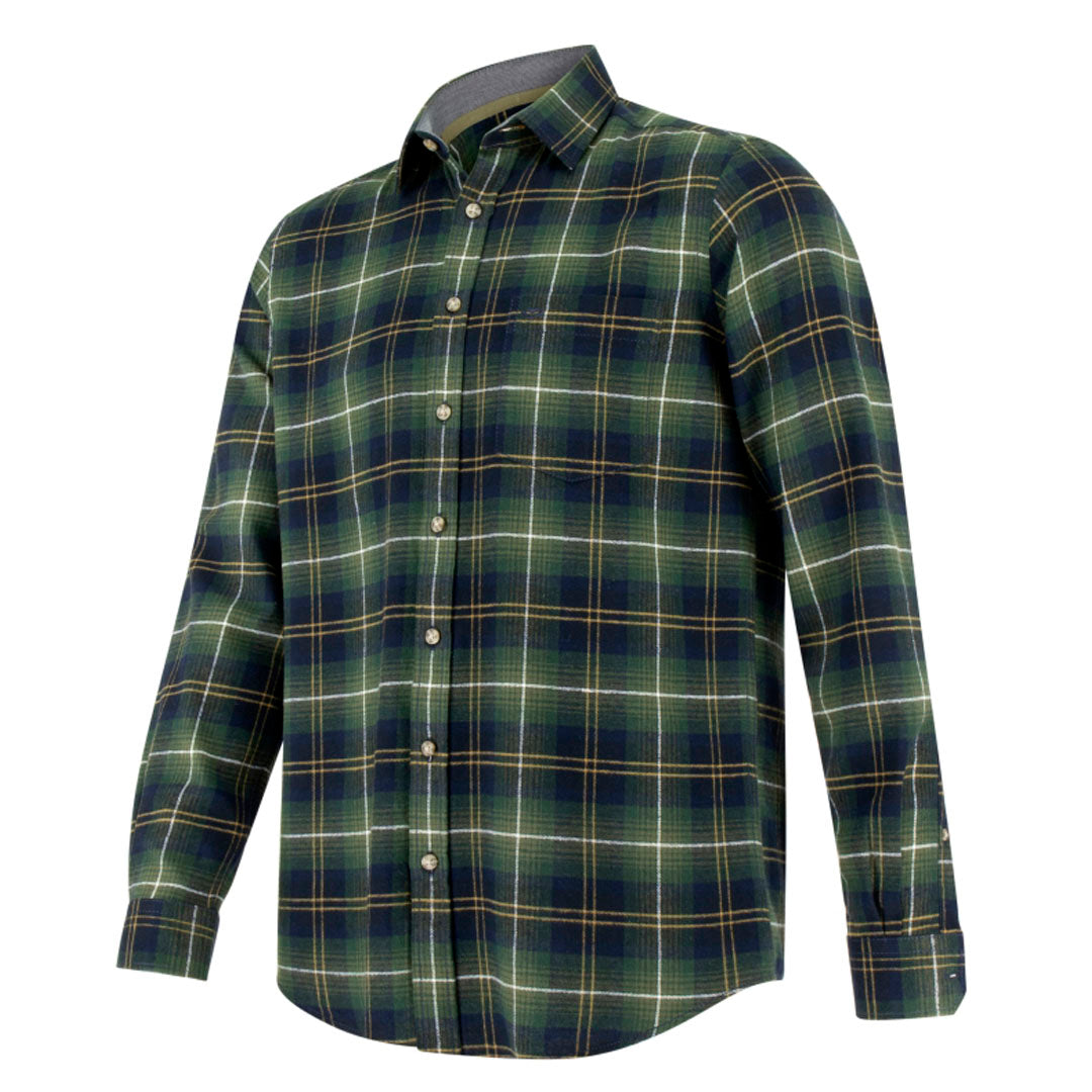 Hoggs of Fife Pitmedden Men's Flannel Check Shirt
