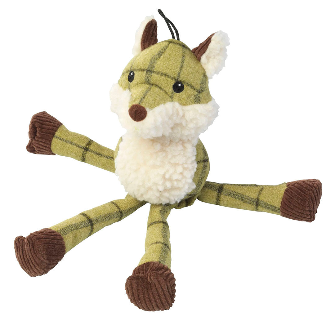 House of Paws Tweed Plush Long Legs Dog Toy