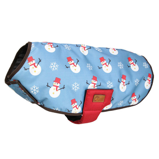 Hy Equestrian Benji & Flo Snowy the Snowman Dog Coat