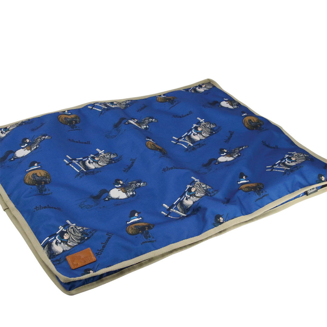 Hy Equestrian Benji & Flo Thelwell Jumps Collection Dog Bed