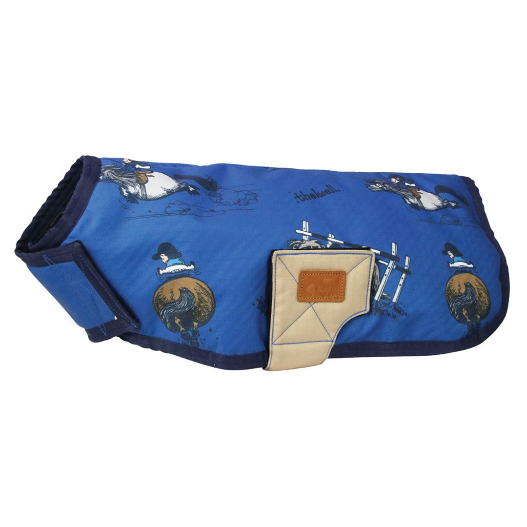 Hy Equestrian Benji & Flo Thelwell Jumps Collection Dog Coat