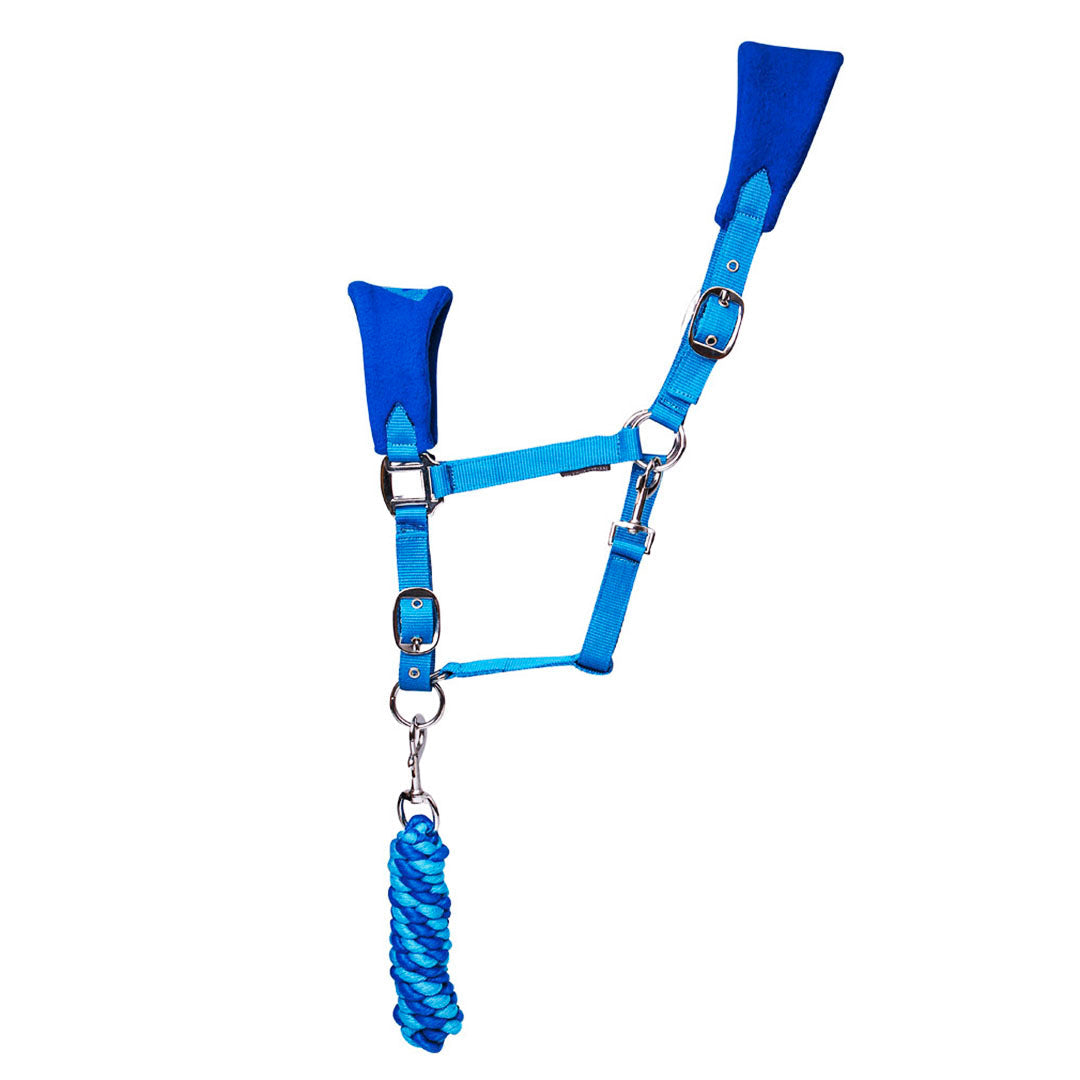 Hy Equestrian DynaMizs Ecliptic Fleece Head Collar & Lead Rope