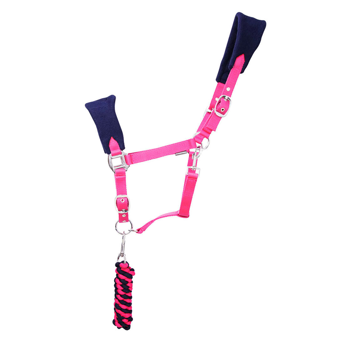Hy Equestrian DynaMizs Ecliptic Fleece Head Collar & Lead Rope
