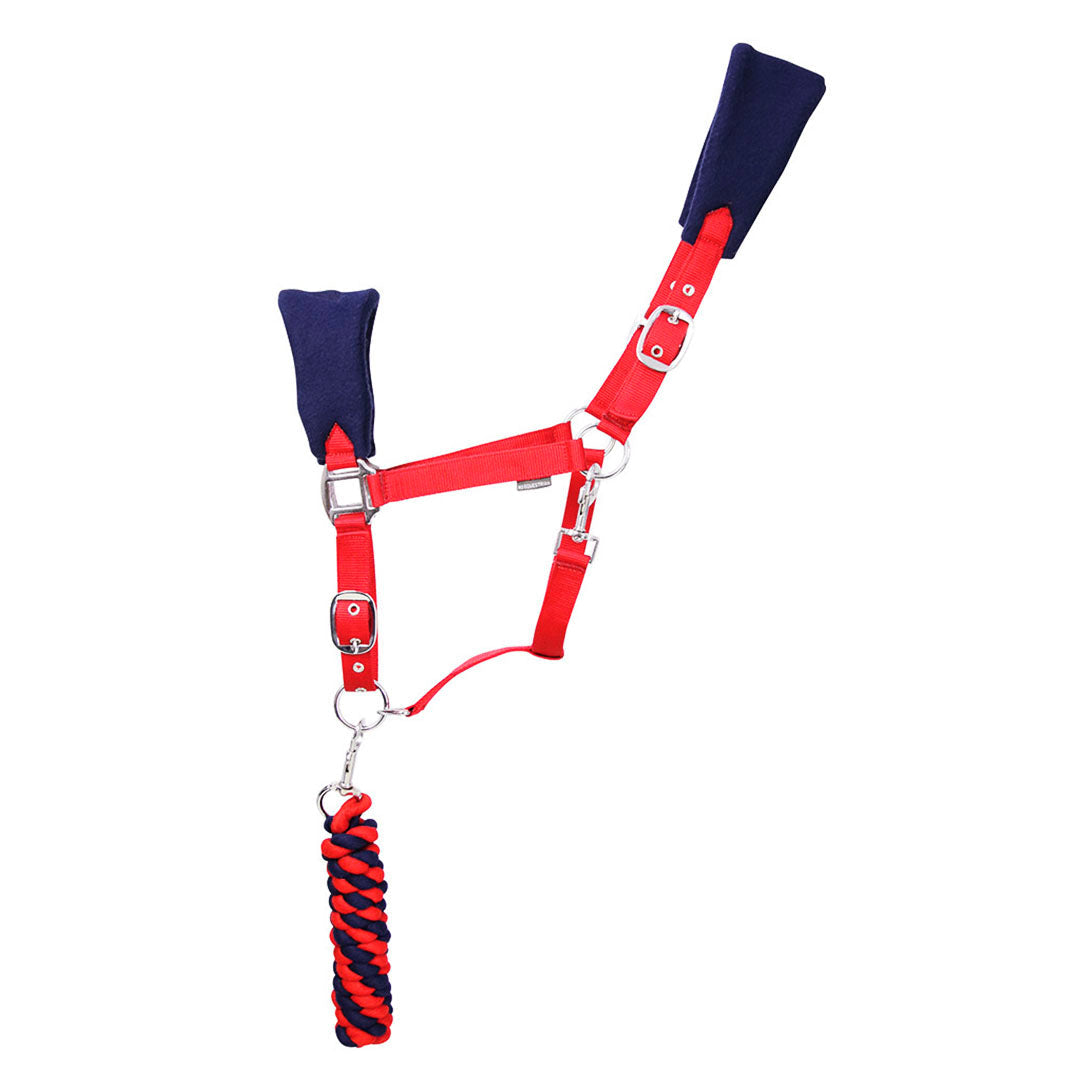 Hy Equestrian DynaMizs Ecliptic Fleece Head Collar & Lead Rope