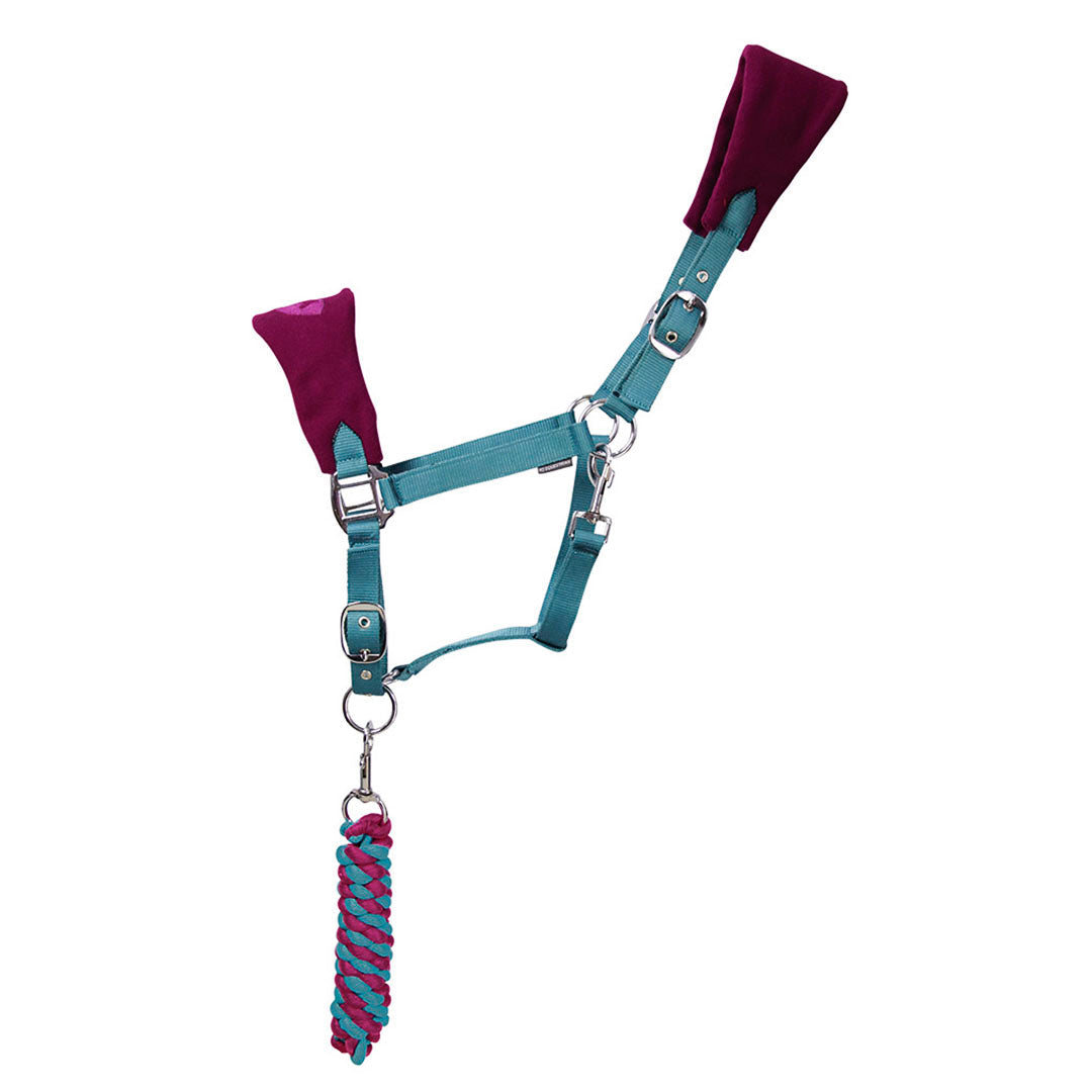 Hy Equestrian DynaMizs Ecliptic Fleece Head Collar & Lead Rope