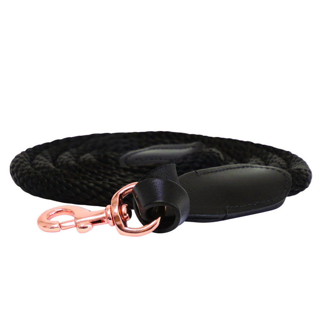 Hy Equestrian Rosciano Rose Gold Lead Rope
