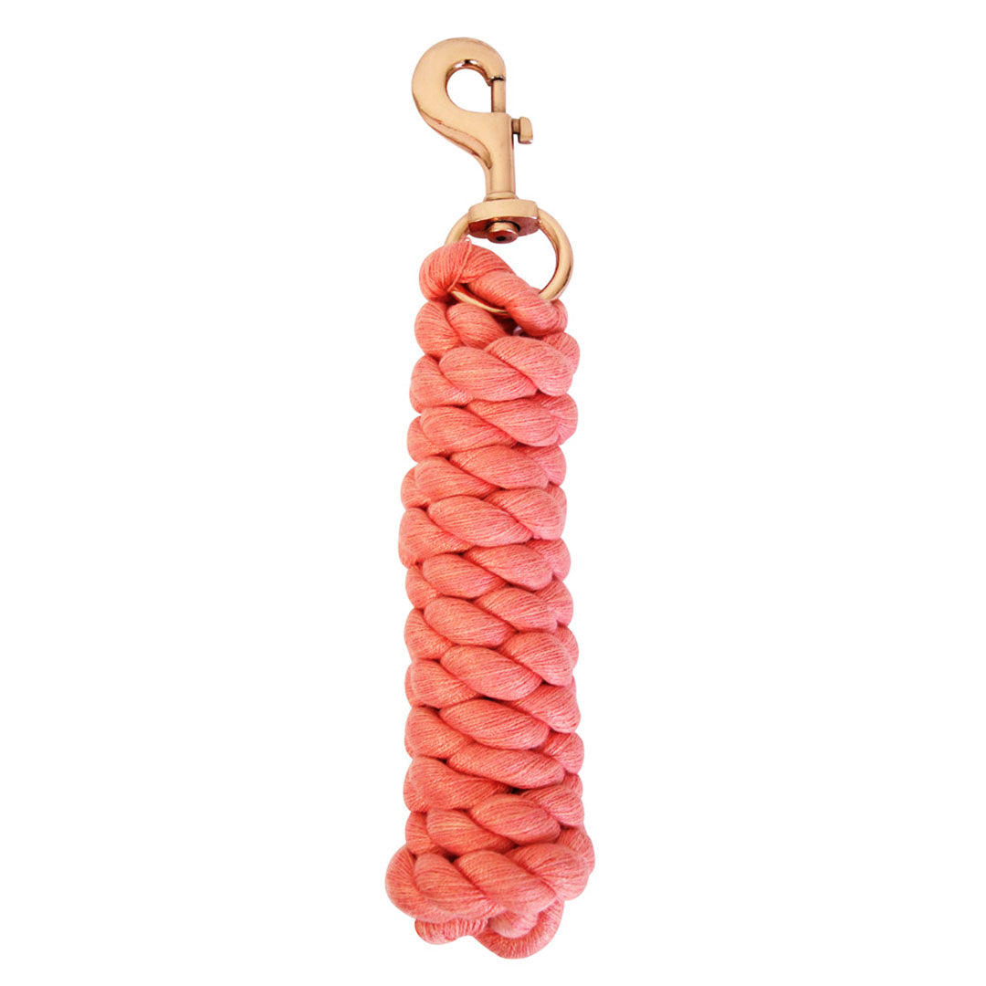 Hy Equestrian Rose Gold Detail Lead Rope