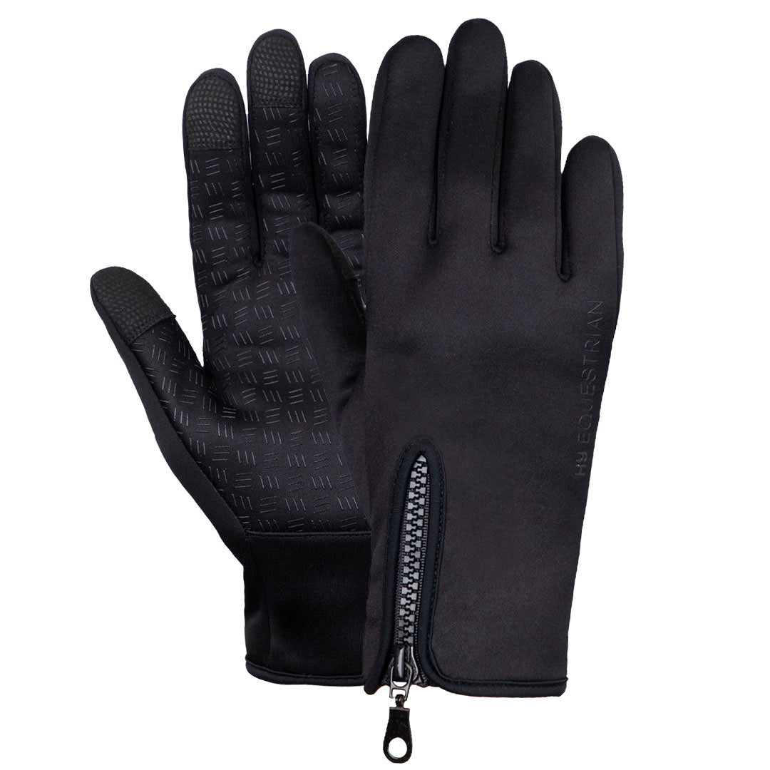 Hy Equestrian Stalactite Softshell Adult Riding Gloves