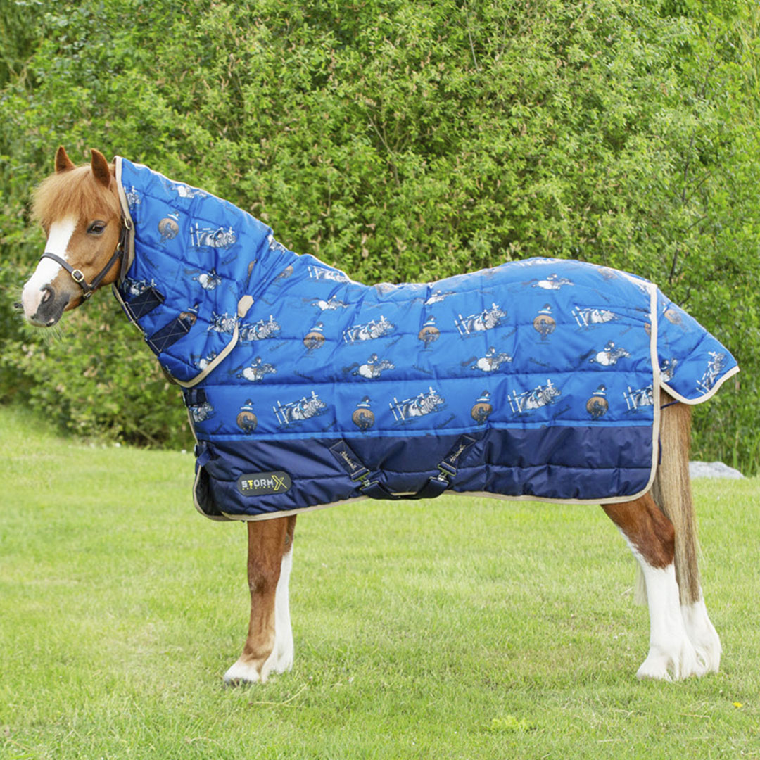 Hy Equestrian StormX Original Thelwell Jumps Collection 200g Combi Stable Rug